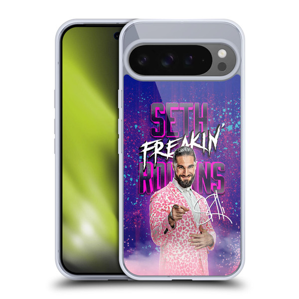 WWE Seth Rollins Seth Freakin' Rollins Soft Gel Case for Google Pixel 9 Pro XL