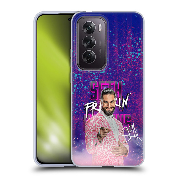 WWE Seth Rollins Seth Freakin' Rollins Soft Gel Case for OPPO Reno12 Pro 5G