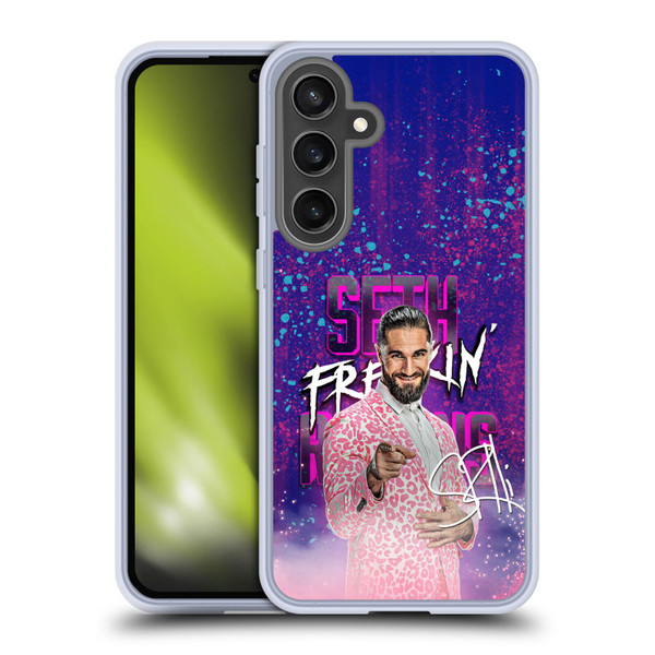 WWE Seth Rollins Seth Freakin' Rollins Soft Gel Case for Samsung Galaxy S24 FE
