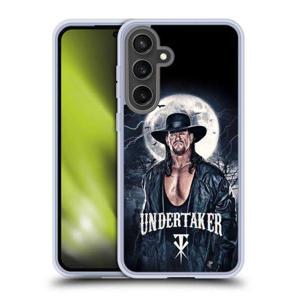 WWE The Undertaker Portrait Soft Gel Case for Samsung Galaxy S24 FE