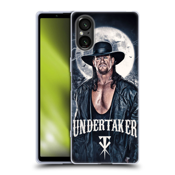 WWE The Undertaker Portrait Soft Gel Case for Sony Xperia 5 V 5G