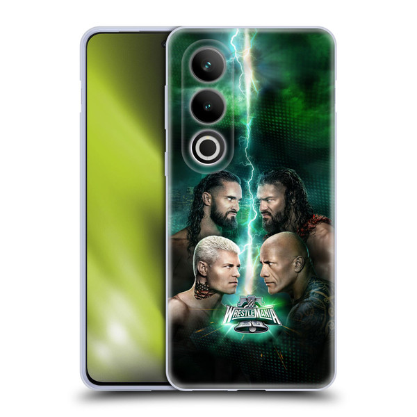 WWE Wrestlemania 40 Key Art Poster Soft Gel Case for OPPO OnePlus Ace 3V 5G