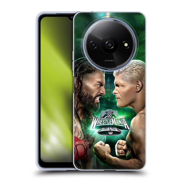 WWE Wrestlemania 40 Roman Vs Cody Soft Gel Case for Xiaomi Redmi A3