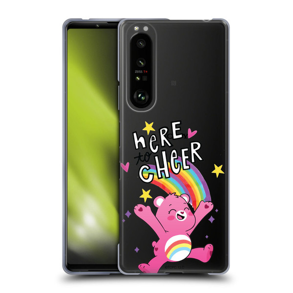 Care Bears Graphics Cheer Soft Gel Case for Sony Xperia 1 III