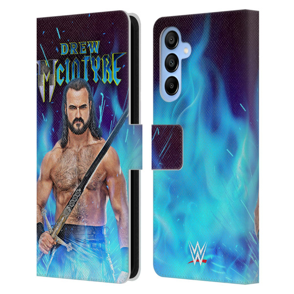WWE Drew McIntyre Scottish Warrior Leather Book Wallet Case Cover For Samsung Galaxy A16 5G