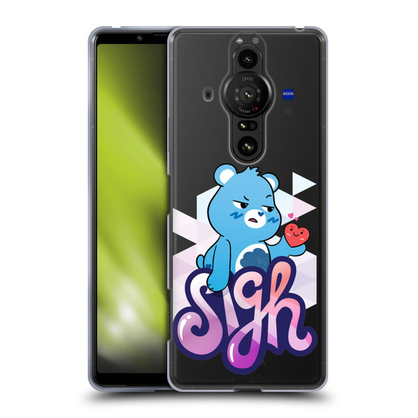 Care Bears Graphics Grumpy Soft Gel Case for Sony Xperia Pro-I