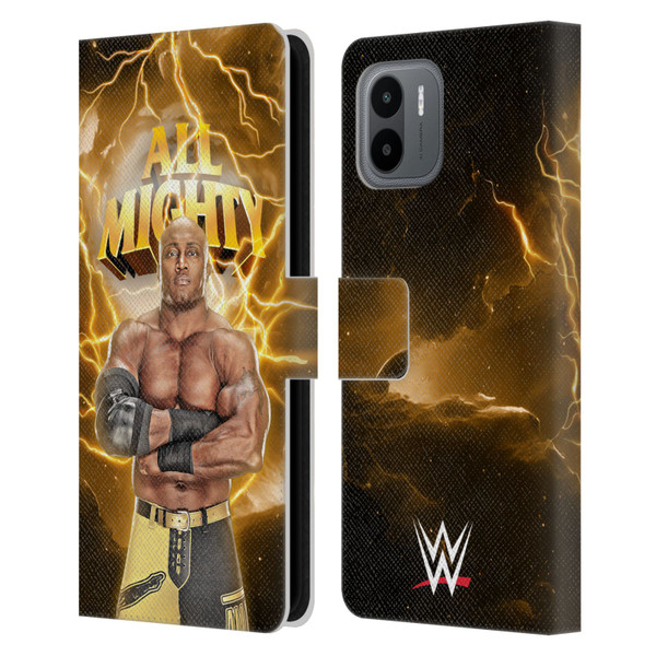 WWE Bobby Lashley Portrait Leather Book Wallet Case Cover For Xiaomi Redmi A2