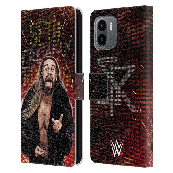 WWE Seth Rollins LED Leather Book Wallet Case Cover For Xiaomi Redmi A2