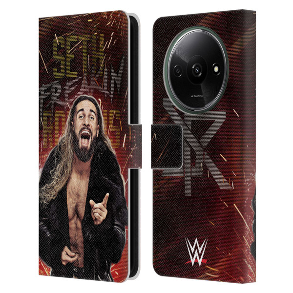 WWE Seth Rollins LED Leather Book Wallet Case Cover For Xiaomi Redmi A3