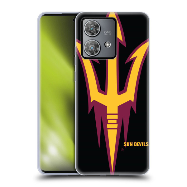 Arizona State University ASU Arizona State University Oversized Icon Soft Gel Case for Motorola Edge 40 Neo 5G