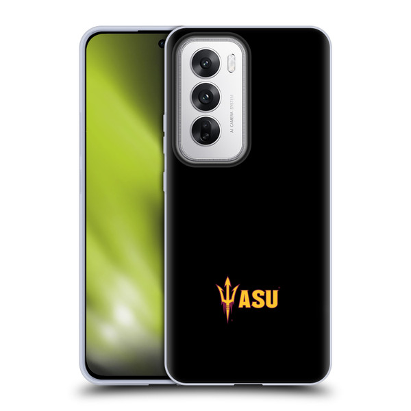 Arizona State University ASU Arizona State University Sun Devils Soft Gel Case for OPPO Reno12 5G