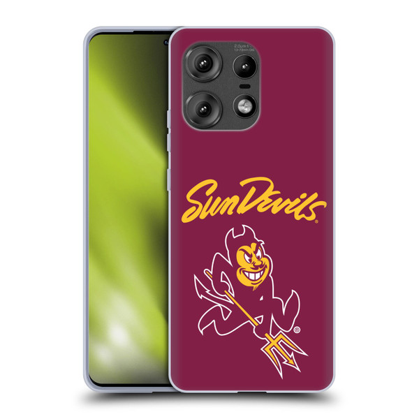 Arizona State University ASU Arizona State Art Sun Devils Soft Gel Case for Motorola Edge 50 Pro