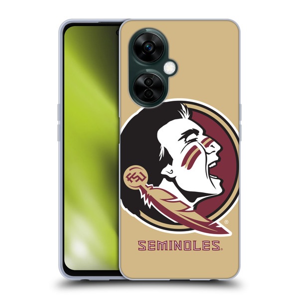 Florida State University FSU Florida State University Oversized Icon Soft Gel Case for OnePlus Nord N30
