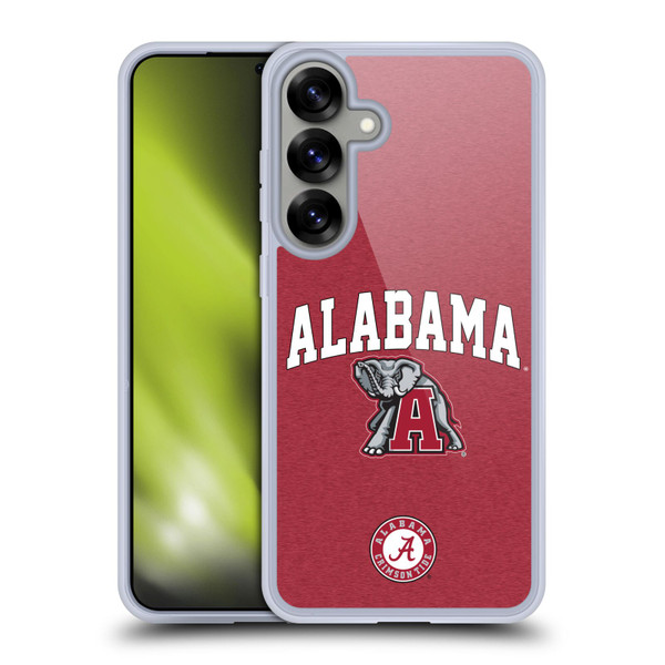 University Of Alabama UA The University Of Alabama Campus Logotype Soft Gel Case for Samsung Galaxy S25+