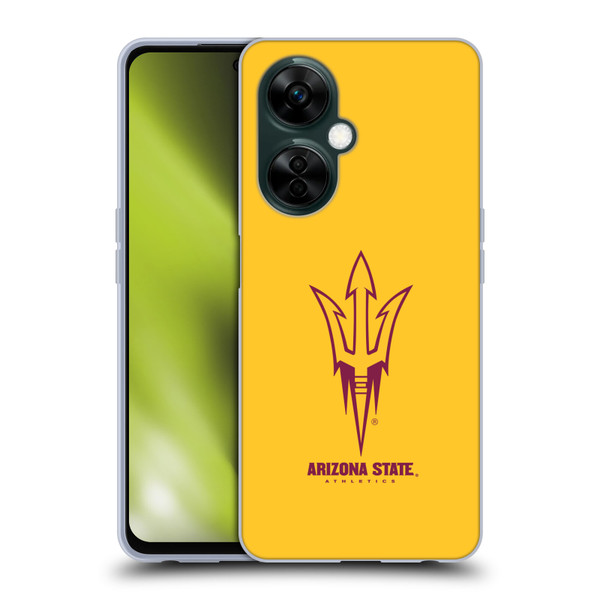Arizona State University ASU Arizona State University Plain Soft Gel Case for OnePlus Nord N30