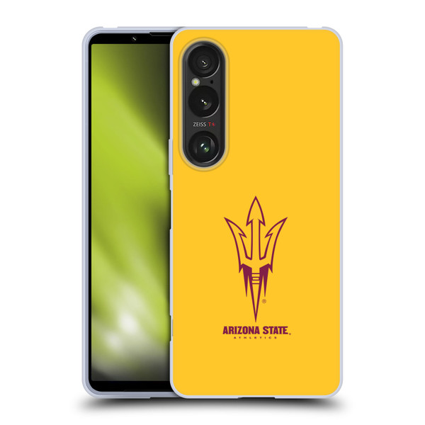 Arizona State University ASU Arizona State University Plain Soft Gel Case for Sony Xperia 1 VI 5G