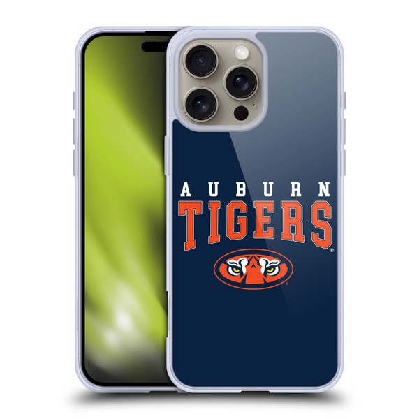 Auburn University AU Auburn University Auburn Tigers Soft Gel Case for Apple iPhone 16 Pro Max