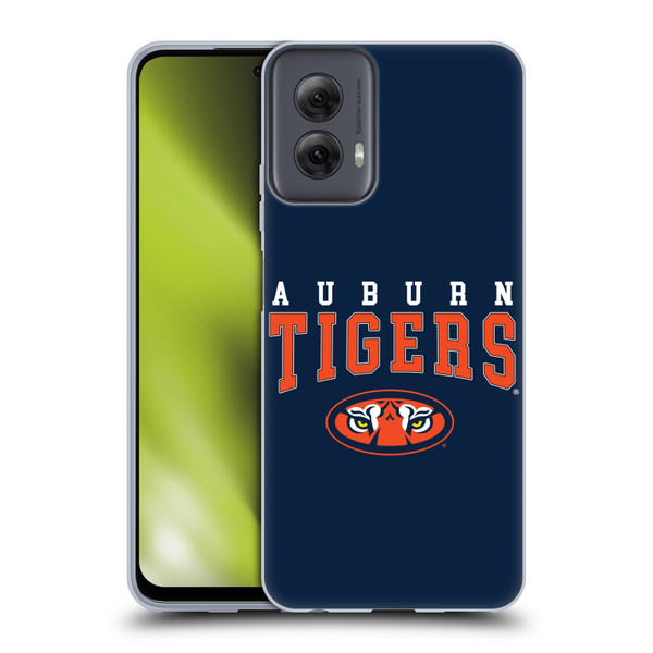 Auburn University AU Auburn University Auburn Tigers Soft Gel Case for Motorola Moto G Power (2024)