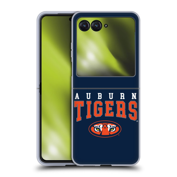 Auburn University AU Auburn University Auburn Tigers Soft Gel Case for Motorola Razr 40 Ultra / Razr+ 2023
