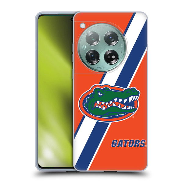 University Of Florida UF University Of Florida Stripes Soft Gel Case for OnePlus 12