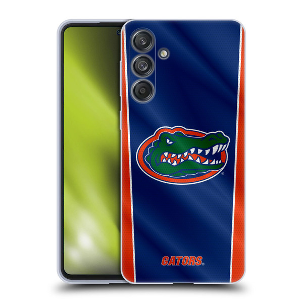 University Of Florida UF University Of Florida Banner Soft Gel Case for Samsung Galaxy M55 5G
