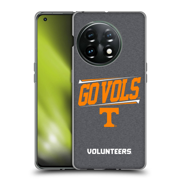 University Of Tennessee UTK University Of Tennessee Knoxville Double Bar Soft Gel Case for OnePlus 11 5G
