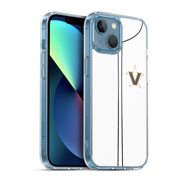 Vanderbilt University Vandy Vanderbilt University Baseball Jersey Soft Gel Case for Apple iPhone 13 Mini & MagSafe