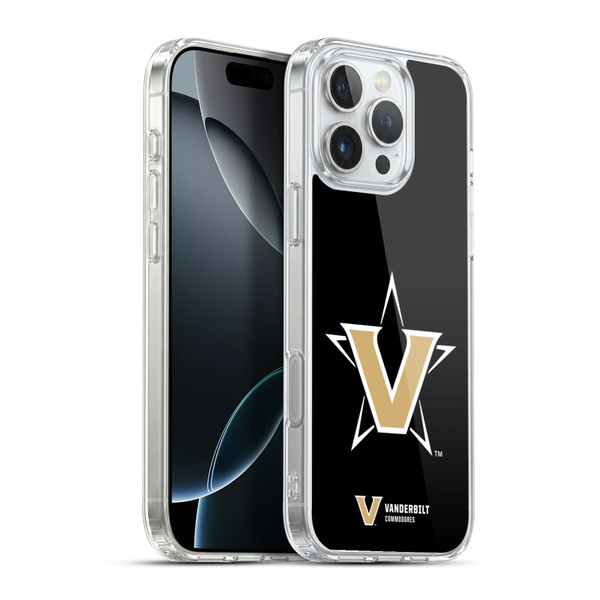 Vanderbilt University Vandy Vanderbilt University Plain Soft Gel Case for Apple iPhone 16 Pro Max & MagSafe