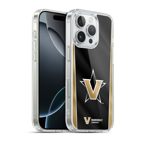 Vanderbilt University Vandy Vanderbilt University Banner Soft Gel Case for Apple iPhone 16 Pro & MagSafe
