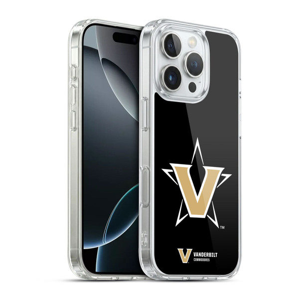 Vanderbilt University Vandy Vanderbilt University Plain Soft Gel Case for Apple iPhone 16 Pro & MagSafe