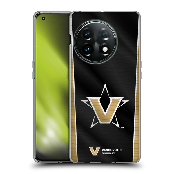 Vanderbilt University Vandy Vanderbilt University Banner Soft Gel Case for OnePlus 11 5G
