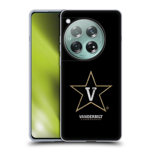 Vanderbilt University Vandy Vanderbilt University Distressed Look Soft Gel Case for OnePlus 12