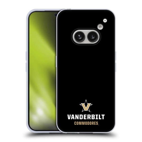 Vanderbilt University Vandy Vanderbilt University Logotype Soft Gel Case for Nothing Phone (2a)