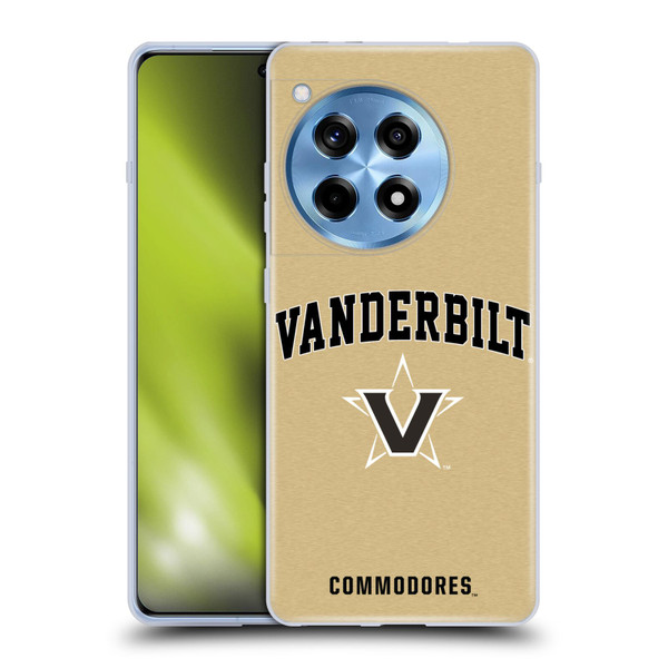 Vanderbilt University Vandy Vanderbilt University Campus Logotype Soft Gel Case for OnePlus 12R