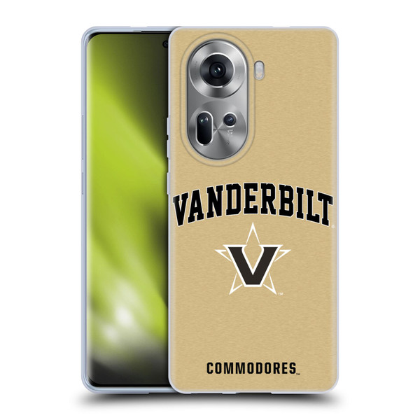 Vanderbilt University Vandy Vanderbilt University Campus Logotype Soft Gel Case for OPPO Reno11