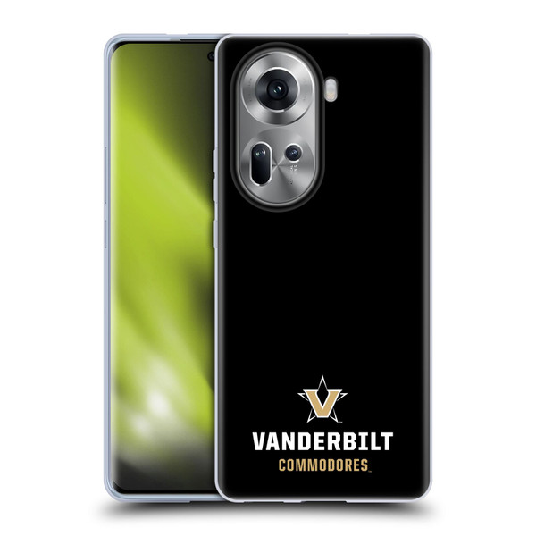 Vanderbilt University Vandy Vanderbilt University Logotype Soft Gel Case for OPPO Reno11