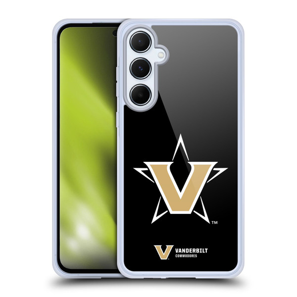 Vanderbilt University Vandy Vanderbilt University Plain Soft Gel Case for Samsung Galaxy A55 5G