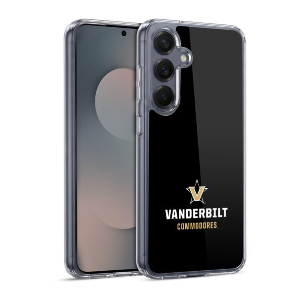 Vanderbilt University Vandy Vanderbilt University Logotype Soft Gel Case for Samsung Galaxy S25 & MagSafe