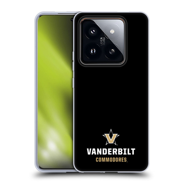 Vanderbilt University Vandy Vanderbilt University Logotype Soft Gel Case for Xiaomi 14 Pro