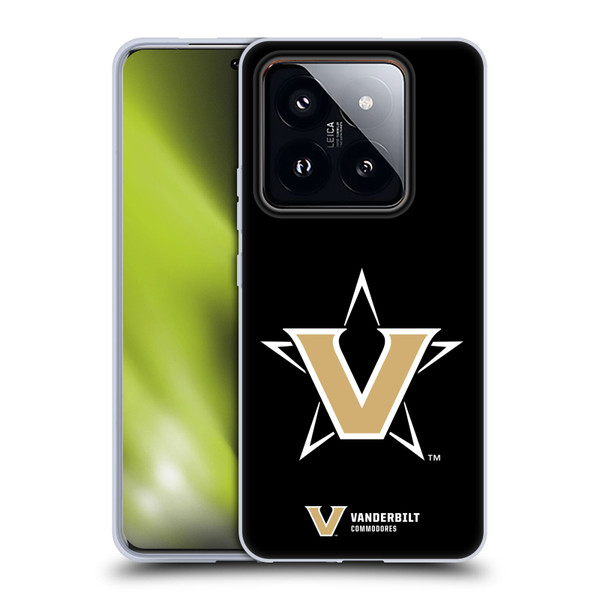 Vanderbilt University Vandy Vanderbilt University Plain Soft Gel Case for Xiaomi 14 Pro