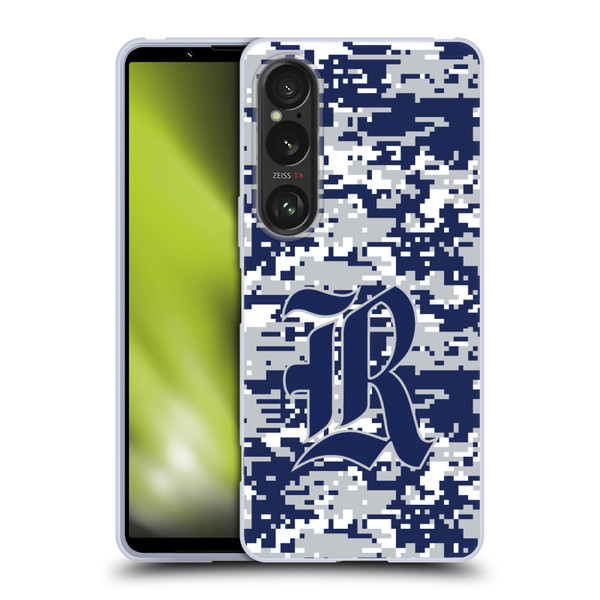 Rice University Rice University Digital Camouflage Soft Gel Case for Sony Xperia 1 VI 5G