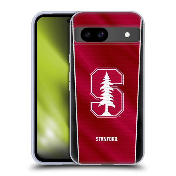 Stanford University The Farm Stanford University Banner Soft Gel Case for Google Pixel 8a