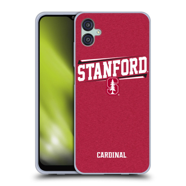 Stanford University The Farm Stanford University Double Bar Soft Gel Case for Samsung Galaxy M04 5G / A04e