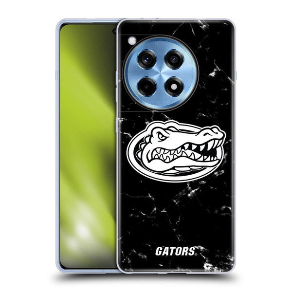 University Of Florida UF University Of Florida Black And White Marble Soft Gel Case for OPPO OnePlus Ace 3 5G
