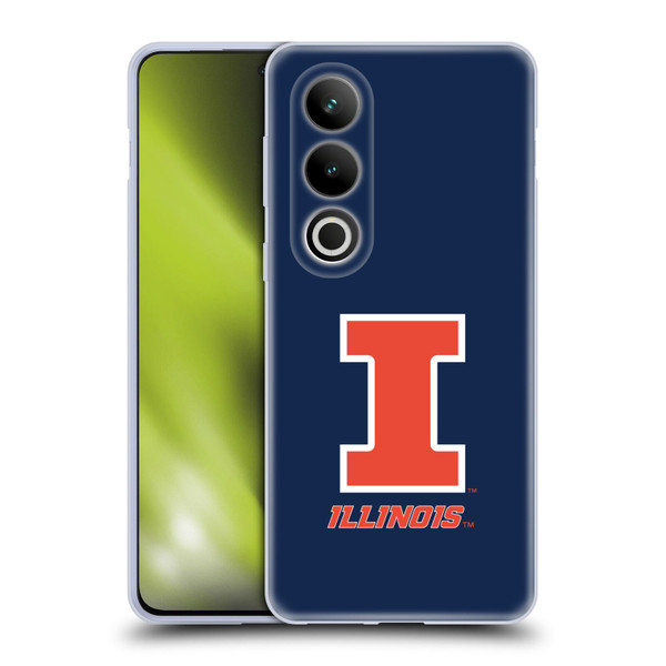 University Of Illinois U Of I University Of Illinois Plain Soft Gel Case for OPPO OnePlus Ace 3V 5G