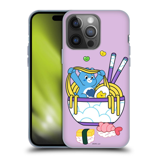 Care Bears Sweet And Savory Grumpy Ramen Sushi Soft Gel Case for Apple iPhone 14 Pro