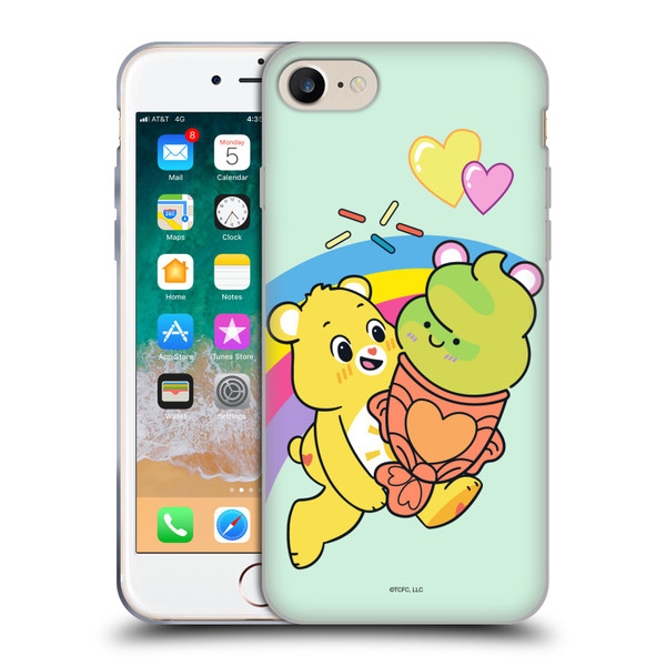 Care Bears Sweet And Savory Funshine Ice Cream Soft Gel Case for Apple iPhone 7 / 8 / SE 2020 & 2022