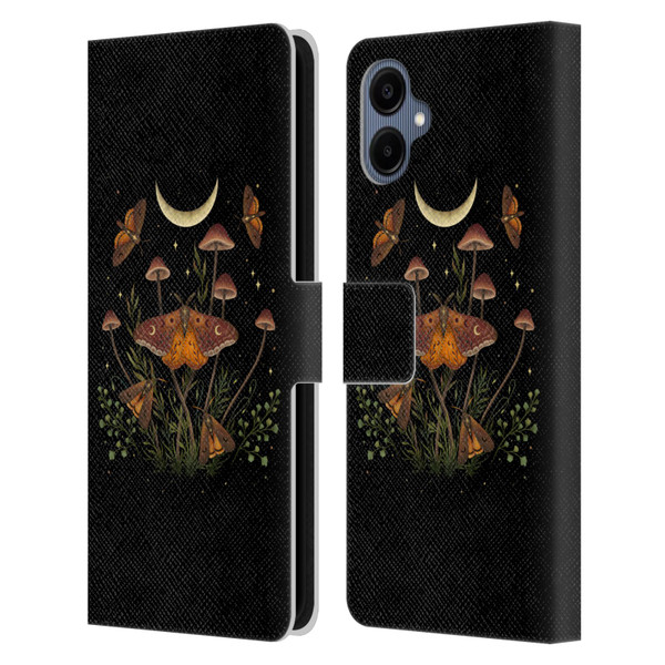 Episodic Drawing Illustration Animals Autumn Light Underwings Leather Book Wallet Case Cover For Samsung Galaxy A06 4G