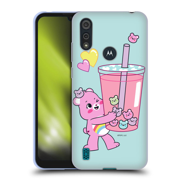 Care Bears Sweet And Savory Cheer Drink Soft Gel Case for Motorola Moto E6s (2020)