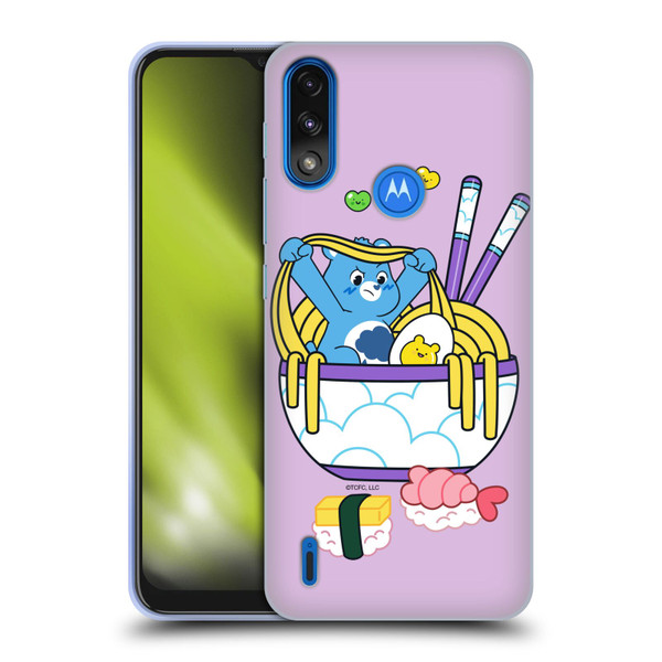 Care Bears Sweet And Savory Grumpy Ramen Sushi Soft Gel Case for Motorola Moto E7 Power / Moto E7i Power